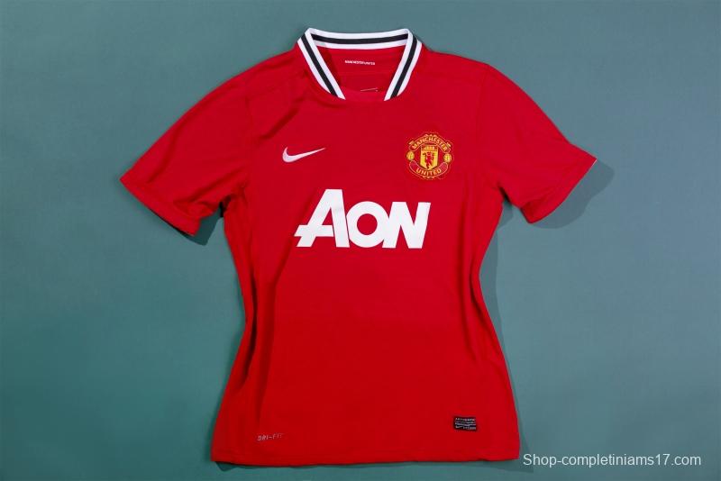 RETRO 11/12Manchester United Home Soccer Jersey