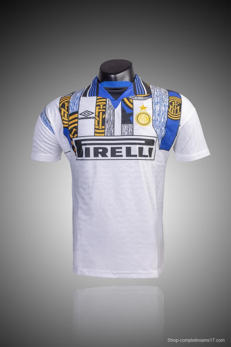 RETRO 94/95 Inter Milan Away Soccer Jersey