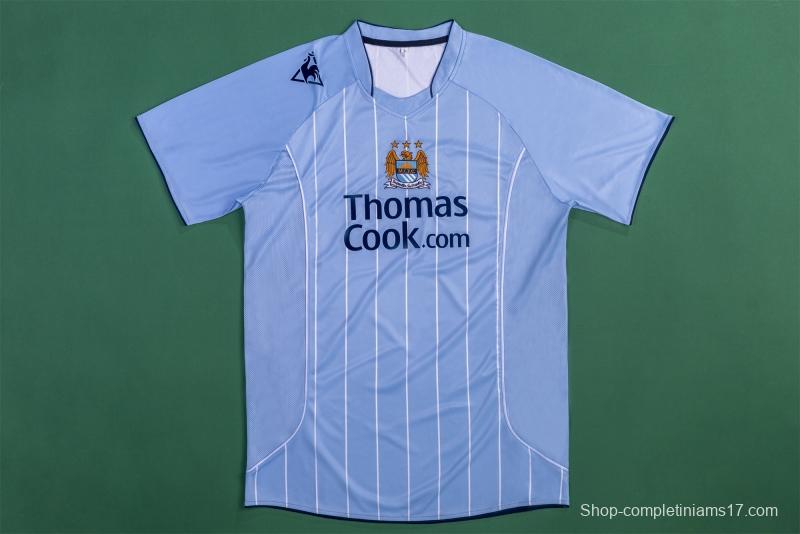 Retro 07/08 Manchester City Home Soccer Jersey