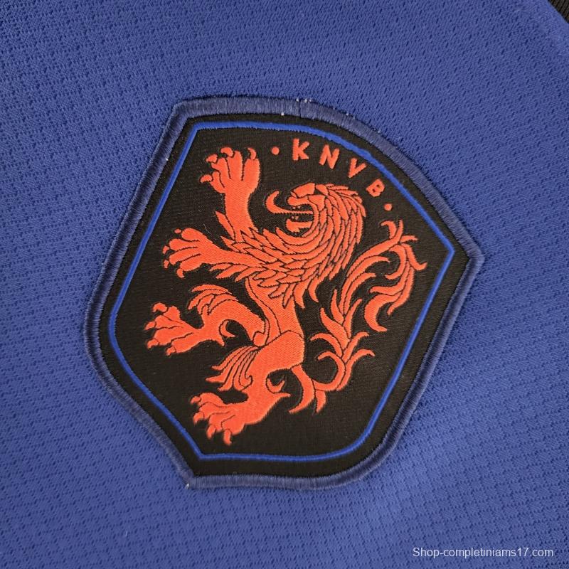 2022 Netherlands World Cup Shirt Away Soccer Jersey