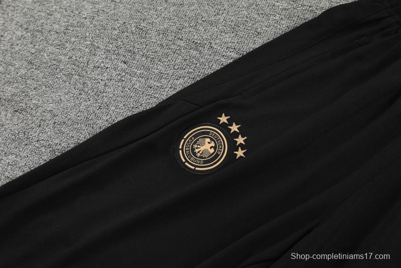 2022 Germany Wine Half Zipper Tracksuit