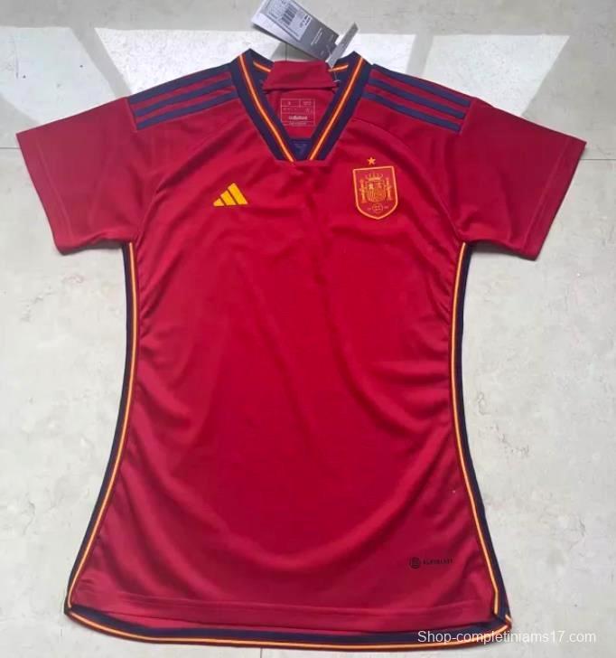 2022 Spain Women Jersey