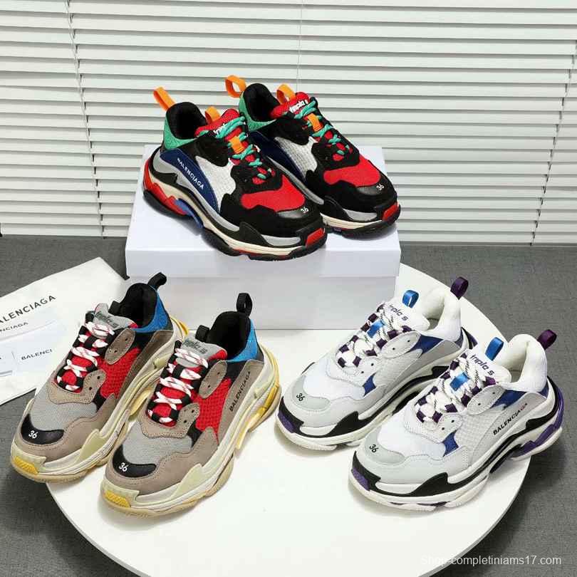 Men/Women Balenciaga Triple-S Sneaker 3 Color Item 6380340