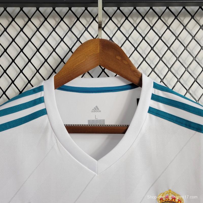 Retro 17/18 Real Madrid Home Jersey