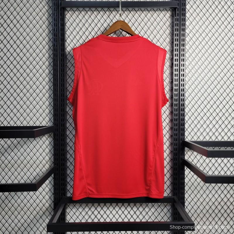 23-24 Flamengo Red Vest Jersey