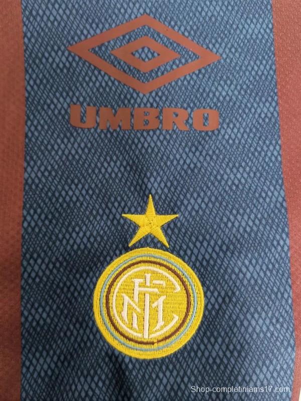 Retro 94/95 Inter Milan Training Jersey Wine Color Jersey