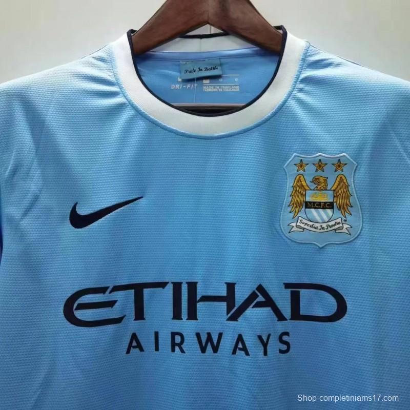 Retro 13/14 Manchester City Home Jersey