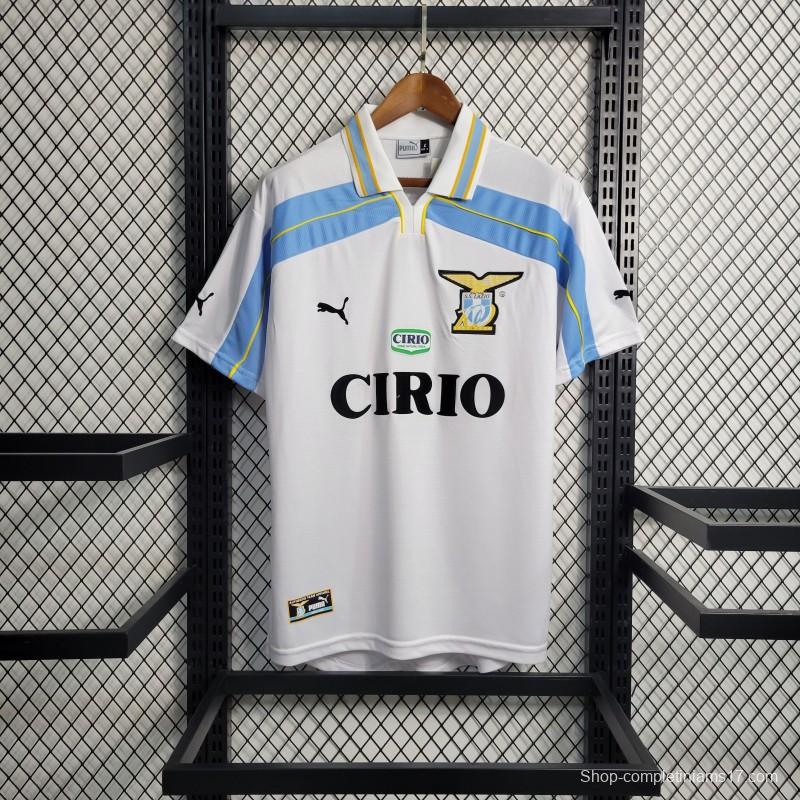 Retro 1998-00 Lazio Third White Jersey