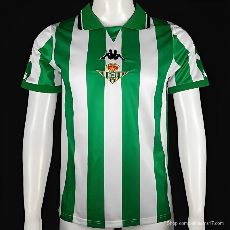 Retro 99/00 Real Betis Home Jersey