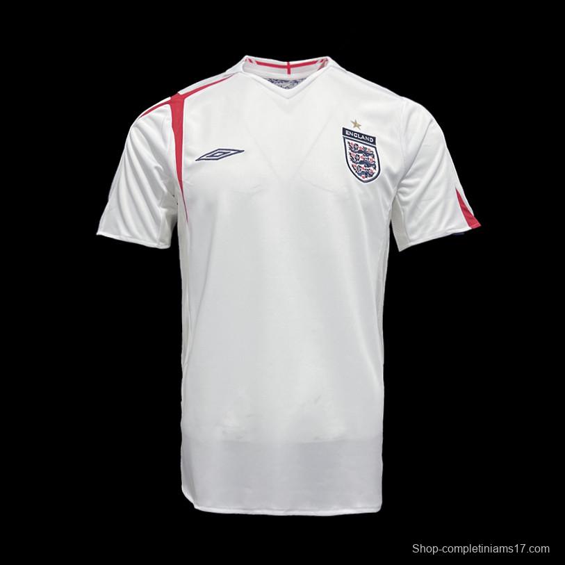 Retro 1982 England Home Soccer Jersey