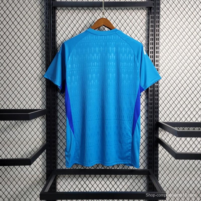 23-24 Cruzeiro Blue Goalkeeper Jersey