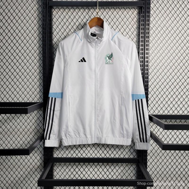 2023 Mexico White Windbreaker