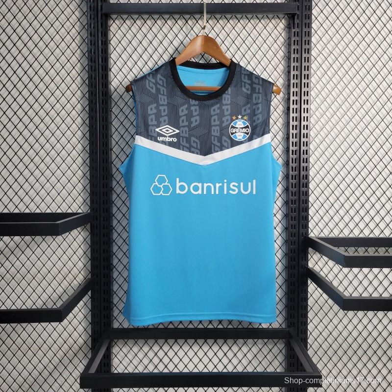 23-24 Gremio Training Blue Black Vest Jersey