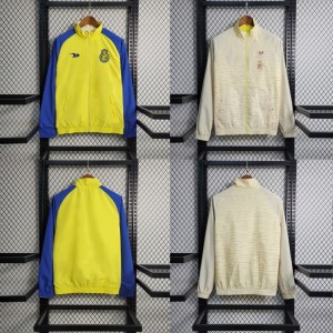 23-24 Windbreaker Al-Nassr FC Reversible Jacket