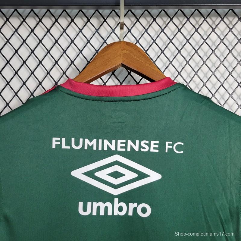 23-24 Fluminense Red/Green Training Jersey