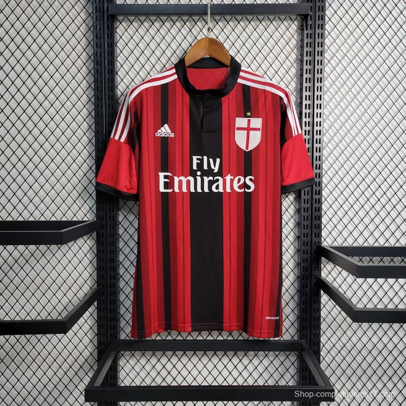 Retro 14/15 AC Milan Home Jersey