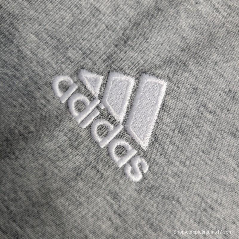 Retro 15/16 Real Madrid Away Grey Soccer Jersey