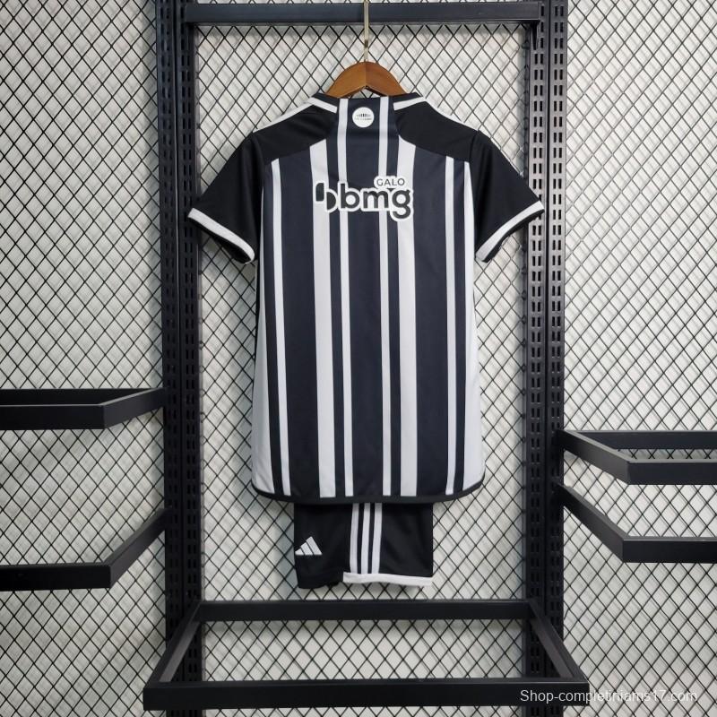 23-24 Kids Atletico Mineiro Home Size 16-28 Soccer Jersey