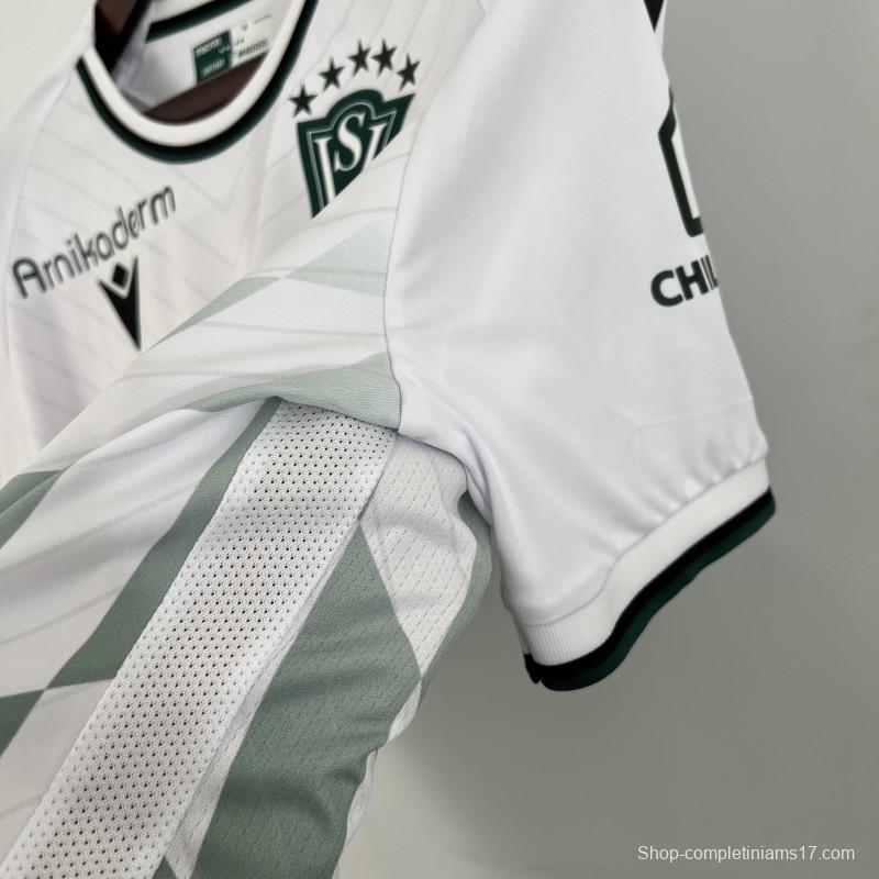 23/24 Santiago Wanderers Away White Jersey