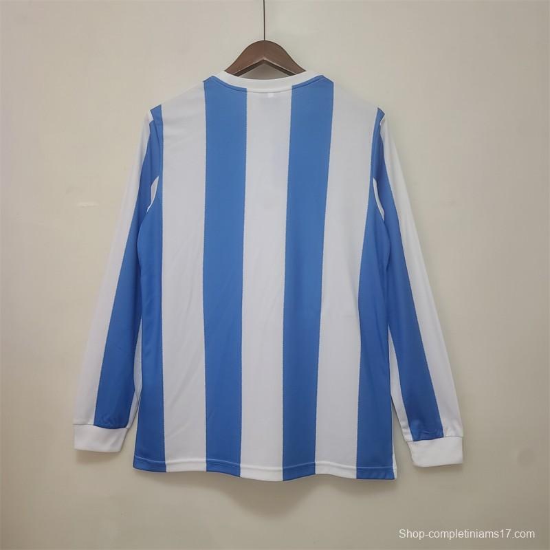 Retro 1978 Argentina Home Long Sleeve Jersey