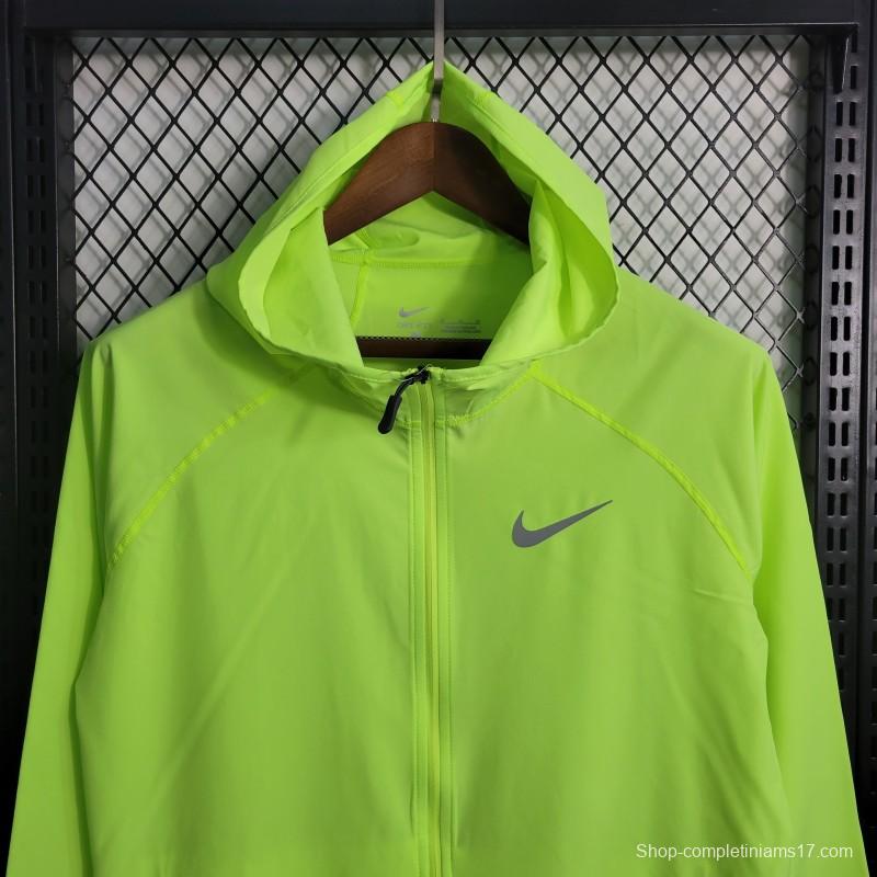 2023 Nike Outdoor Green Sports Sunscreen Jacket