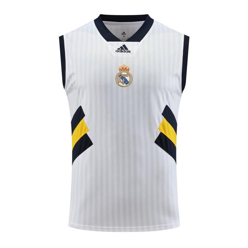 23-24 Real Madrid Remake Icon White Vest Jersey+Shorts