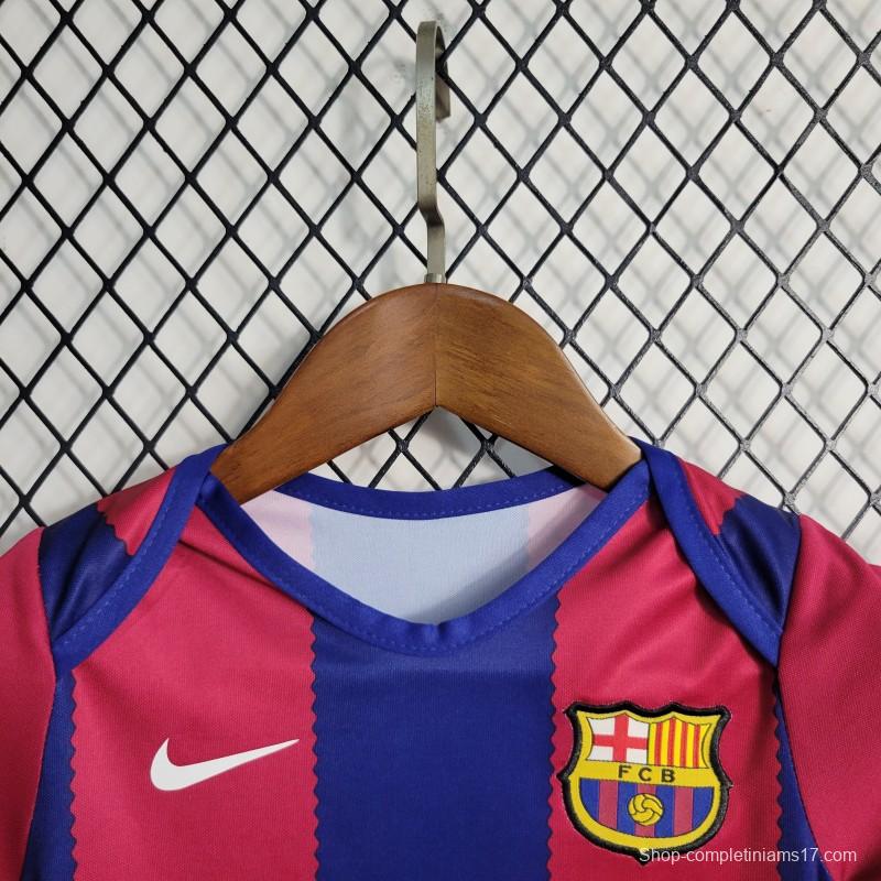 23-24 Baby Barcelona Home Jersey 6-18 Month