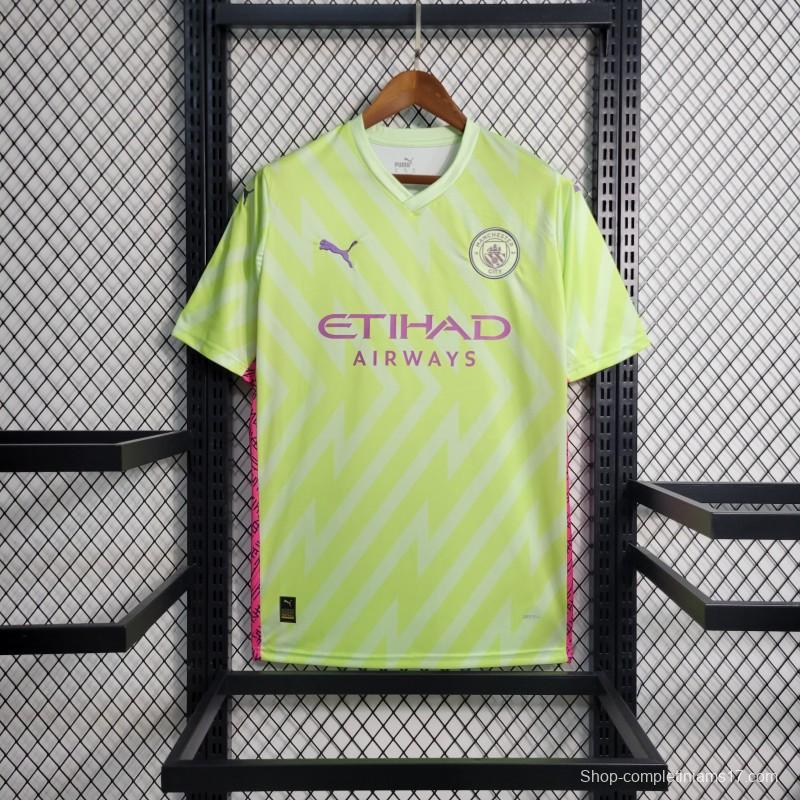 23-24 Manchester City Goalkeeper Green Jersey