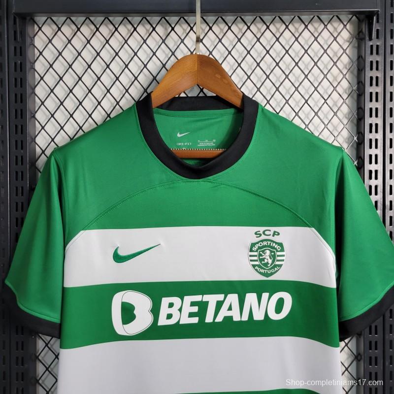 23-24 Sporting Lisbon Home Jersey