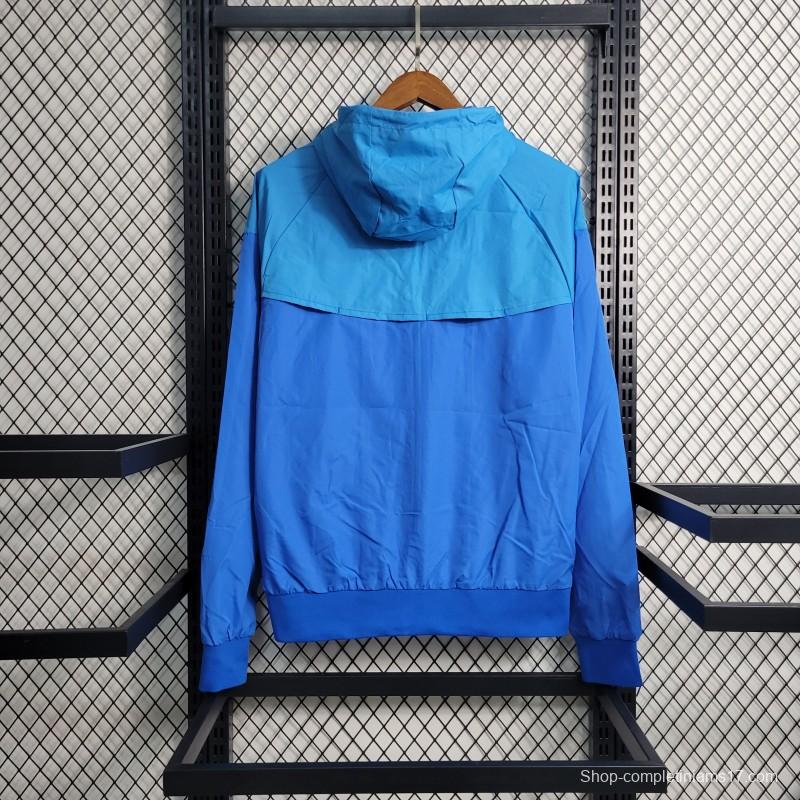 23-24 Kawasaki Frontale Blue Windbreaker