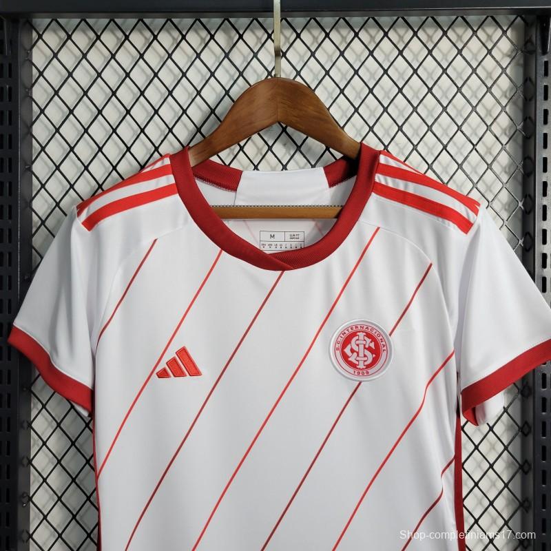 23-24 Women SC Internacional Away White Jersey