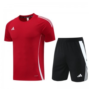 2024 Adidas Red Short Sleeve Jersey+Shorts