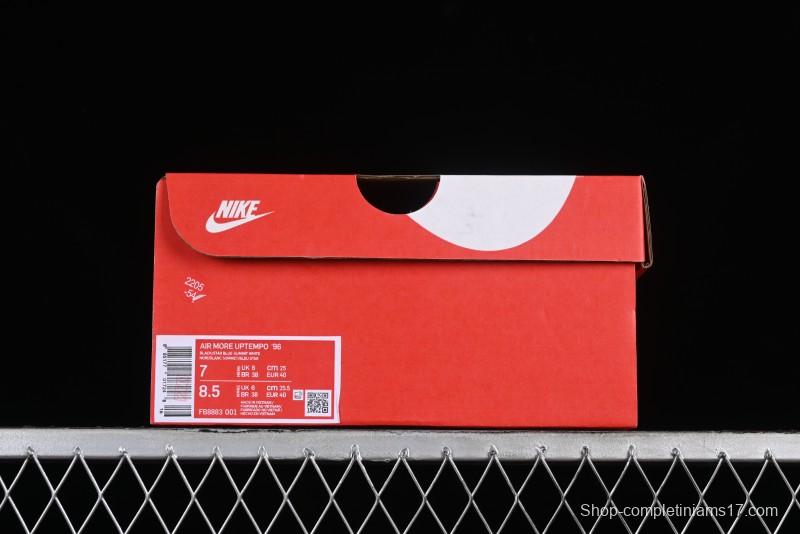 Nike Air More Uptempo 96 QS Classic High Street Casual Basketball Shoes - FB8883-001