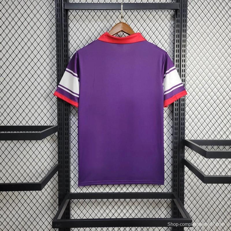 Retro 84/85 ACF Fiorentina Home Jersey