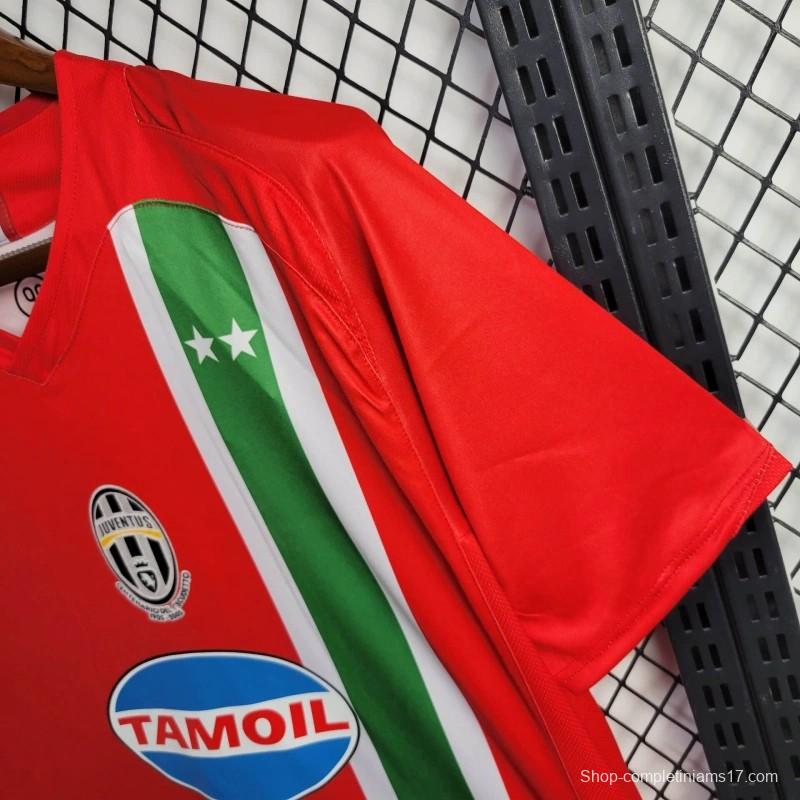 Retro 05/06 Juventus Away Red Jersey