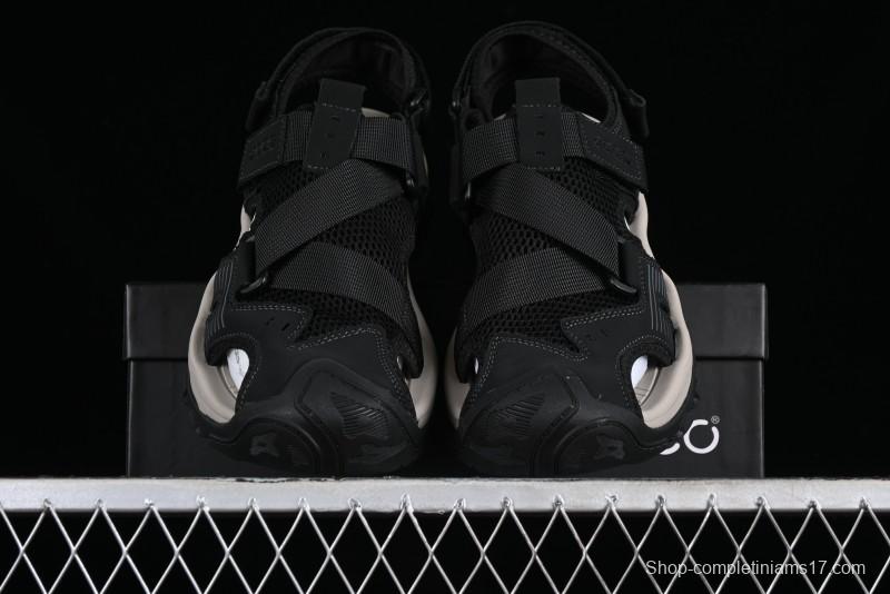 ECCO Offroad Series 2024 Summer Men's Casual Sandals with Soft Leather Upper and Mesh Panels - 63131501001