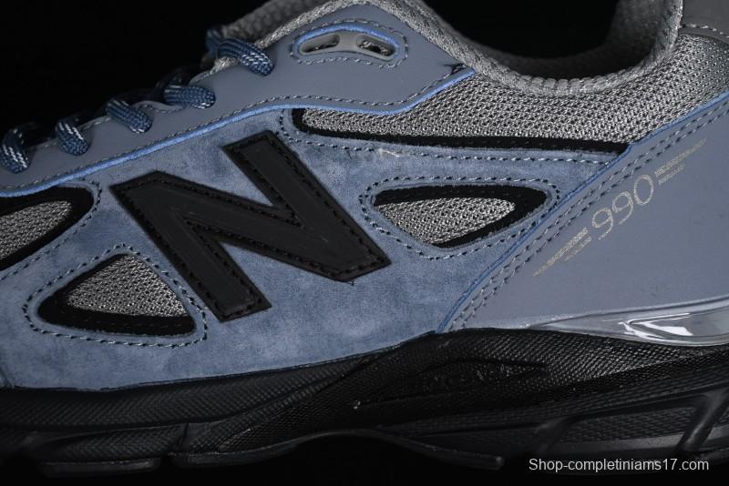 New Balance 990 Series Premium USA-Made Retro Running Shoes with Carbon Midsole - U990BB4