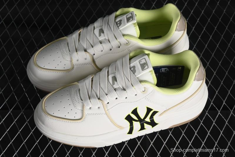 MLB Chunky Liner Basic New York Yankees Thick Sole Platform Sneakers with 6cm Height Increase - 3ASXCA12N50BGS