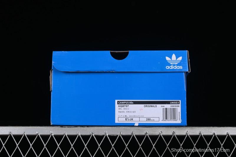 Adidas Originals Campus 00s HQ8707 College Series Summer Mesh Bread Style Retro Casual Sports Sneakers - HQ8707