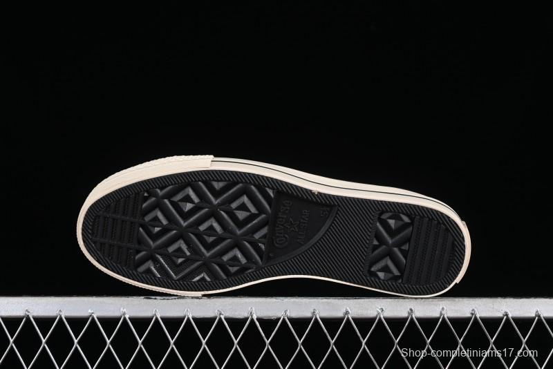 Converse All Star Lift High Top Platform Sneakers with Star Print - A09903C