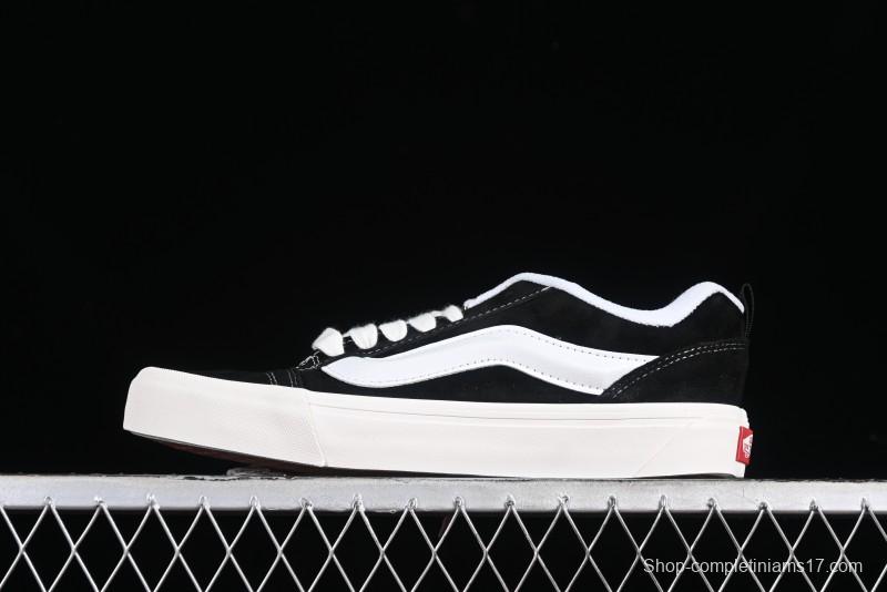 Vans Classics Knu Skool Retro Skate Shoes with Chunky Silhouette - VN0009QCBF2