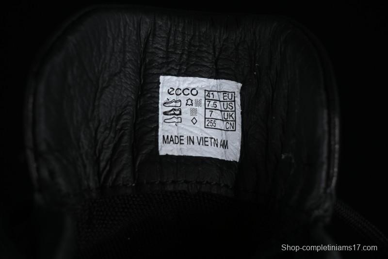 Ecco Pure Color Block Slip-Resistant耐磨耐磨运动鞋 41522801001