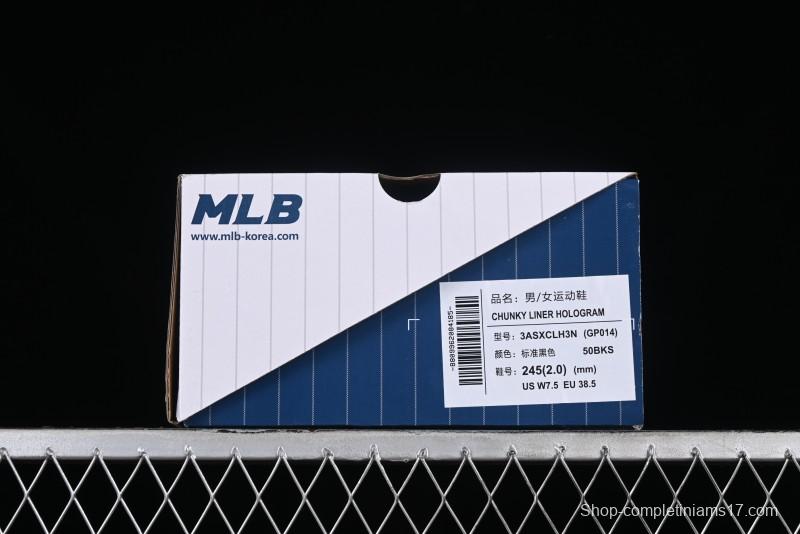 New York Yankees MLB Chunky Liner Height-Increasing Platform Sneakers - 3ASXCLH3N50BKS