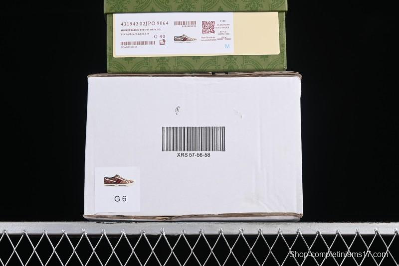 Gucci Tennis 1977 Print Sneaker Retro Casual Canvas Shoes - 02JPO9064