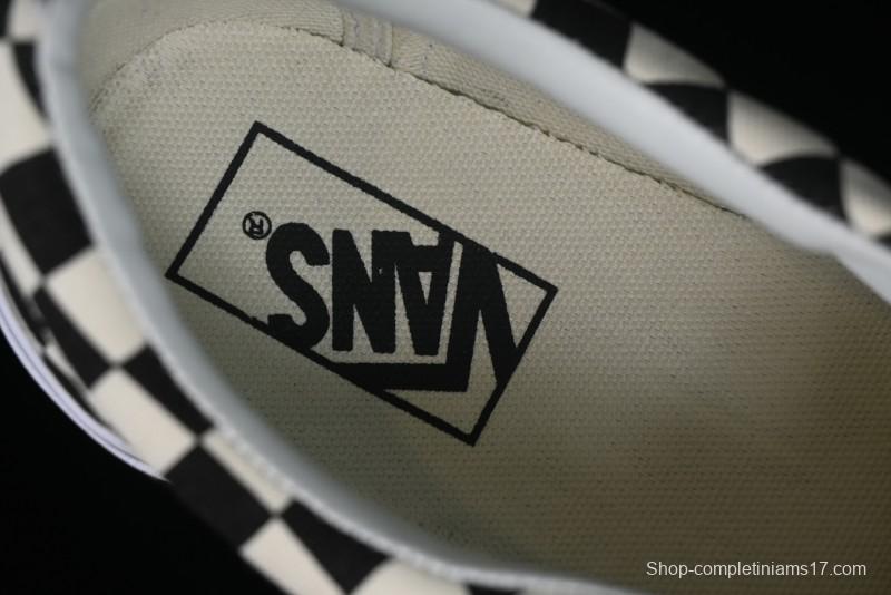 Vans Authentic Golden Coast Classic Checkerboard Slip-On Canvas Shoes - VN0A4BV4R6R