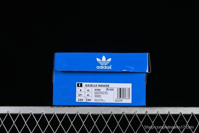 Adidas Originals Gazelle Indoor Retro Casual Slip-Resistant Wear-Resistant Low-Top Sneakers - IE7002