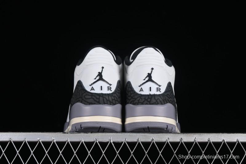 Air Jordan 3 Retro AJ3 Cement Gray