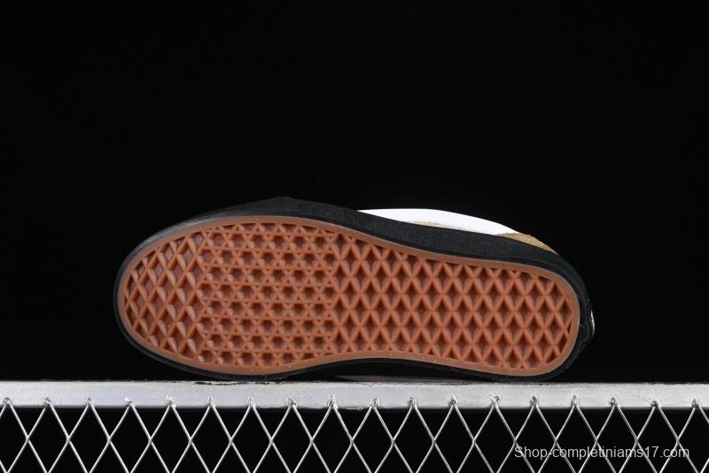 Vans Classics Knu Skool Retro Chunky Tongue Skate Shoes in Black/Brown - VN000CP6BXC
