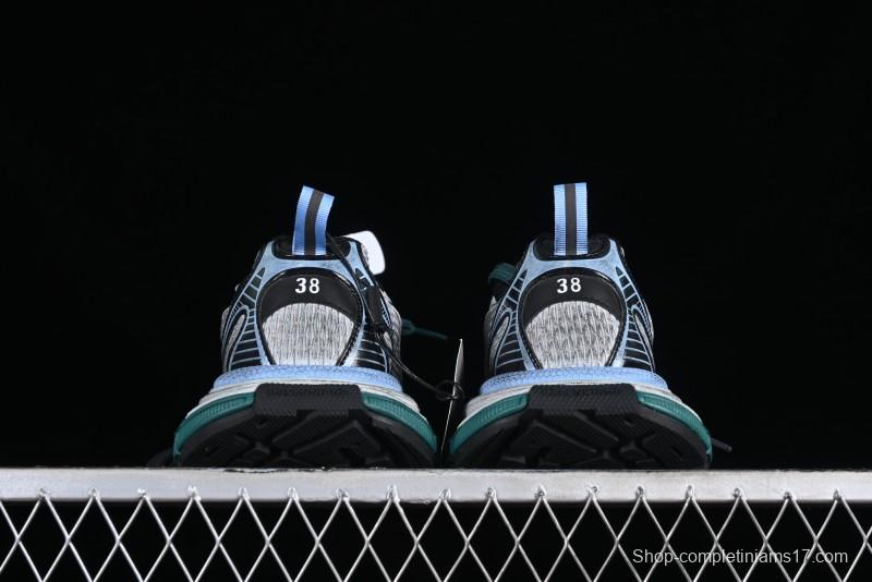 Balenciaga Phantom Sneaker 10th Generation Trend Running Shoes with Transparent Heel Strap - W3XL53124