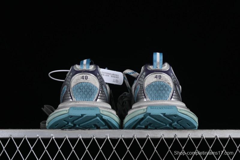 Balenciaga Phantom Sneaker 10th Generation Trend Running Shoes with Transparent Heel Strap - W3XL54095